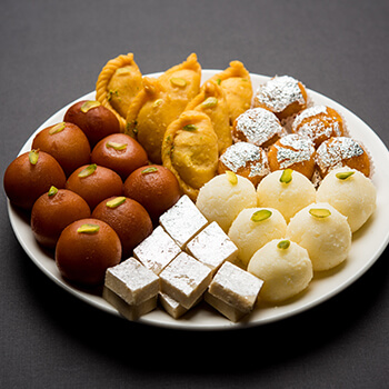 Desserts – spécialité indienne du restaurant Namaste India à Liège